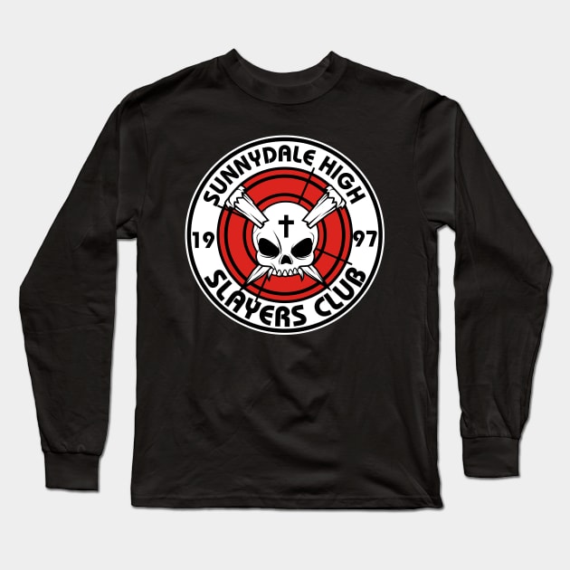 Sunnydale High Slayers Club Long Sleeve T-Shirt by Meta Cortex